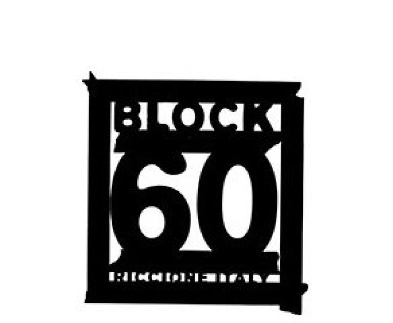 Bold, modern logo featuring the number 60 prominently.